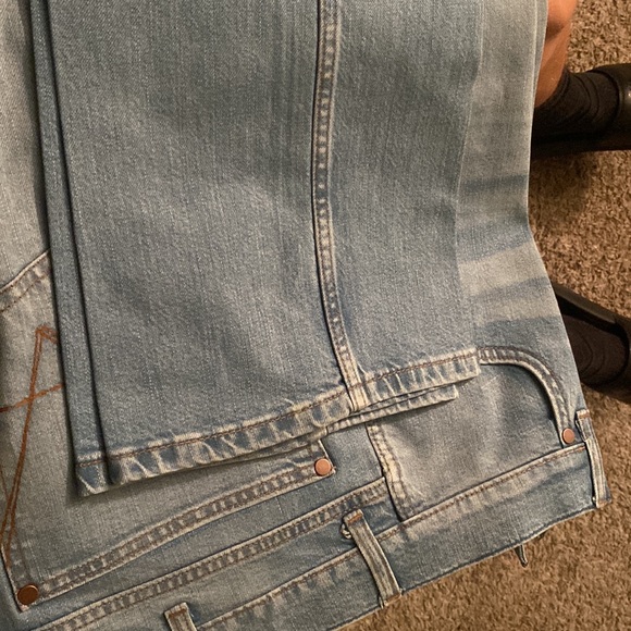 Wrangler retro jeans never worn heavy starched (slim boot) 34/34 - Picture 4 of 5